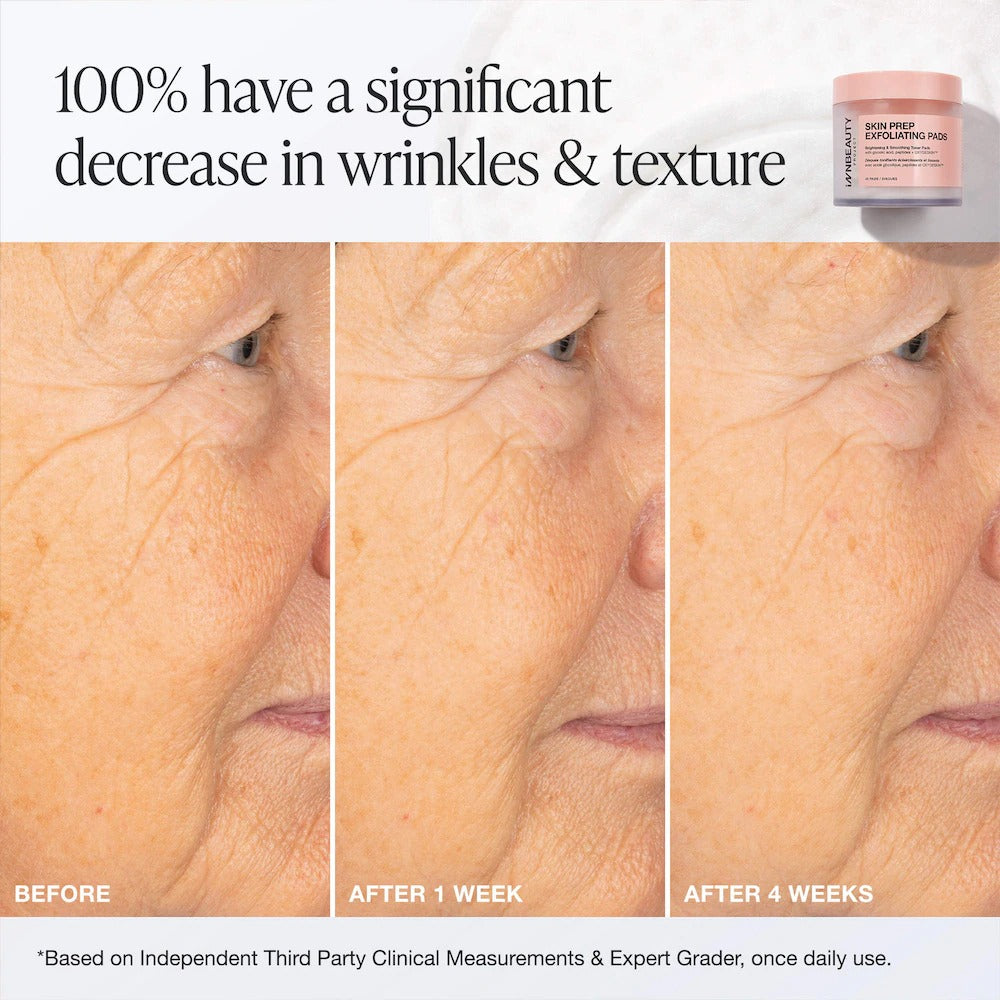 INNBEAUTY PROJECT  Skin Prep Brightening & Exfoliating Toner Pads    