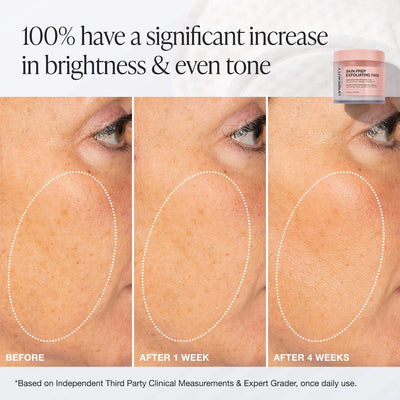 INNBEAUTY PROJECT  Skin Prep Brightening & Exfoliating Toner Pads    