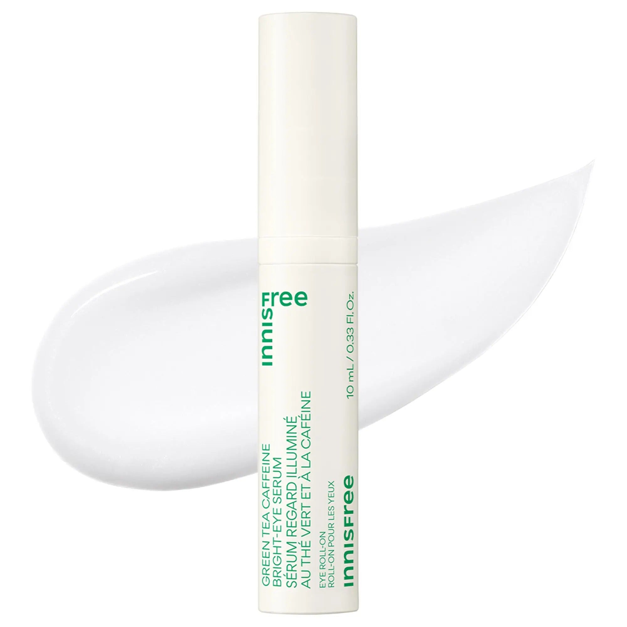 Innisfree Green Tea Caffeine Korean Eye Serum For Hydration & Puffiness    
