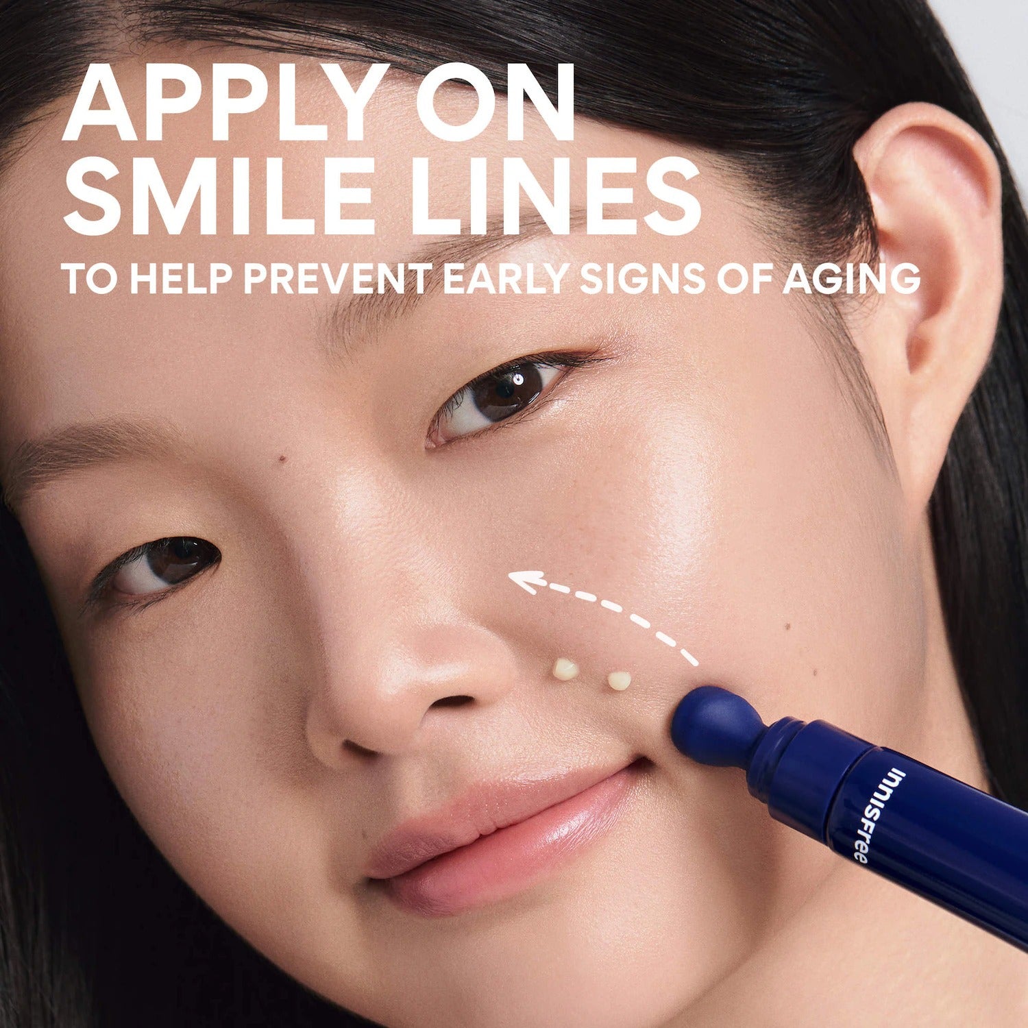 Innisfree  Green Tea PDRN Smoothing Eye & Lip Serum for Fine Lines + Wrinkles    