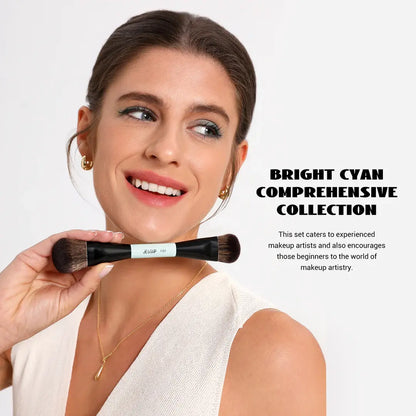 Jessup Makeup Brushes+Sponges with Gift Box    