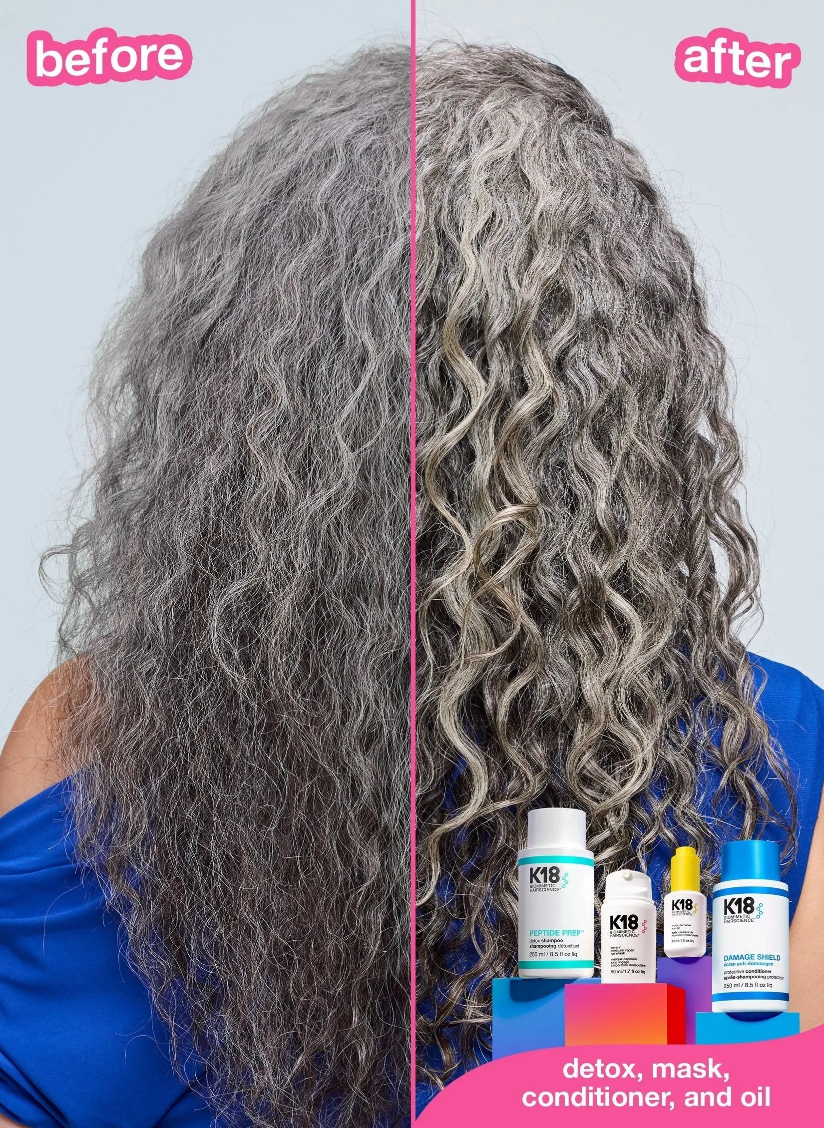 K18 full-size leave-in molecular repair hair mask    