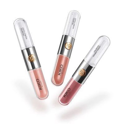 KIKO Milano Unlimited Double Touch Lip Set 18ml - Nude Attitude (Worth £38.97)    