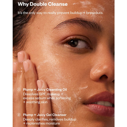KOSAS Plump + Juicy Double Cleansing System    