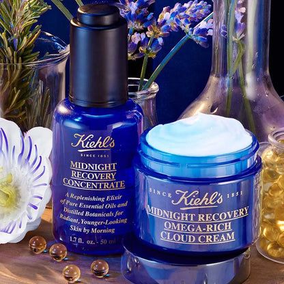 Kiehl's Midnight Recovery Concentrate Moisturizing Face Oil Serum    