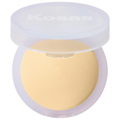 Kosas  Cloud Set Baked Setting & Smoothing Talc-Free Vegan Powder   Buttery - sheer brightening yellow 