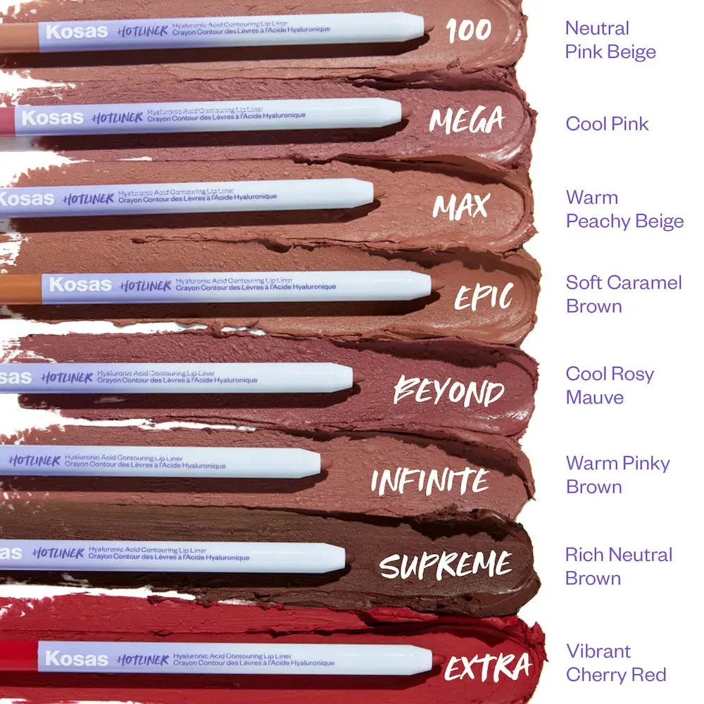 Kosas Hotliner Hyaluronic Acid Contouring Lip Liner    