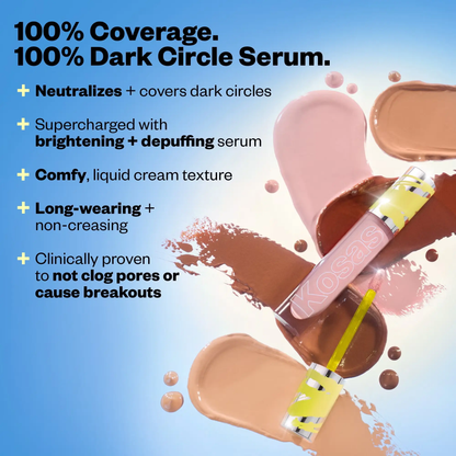 Kosas  Revealer Extra Bright Serum-Powered Color Correctors for Dark Circles    