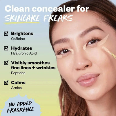 Kosas  Revealer Super Creamy + Brightening Concealer with Caffeine and Hyaluronic Acid    