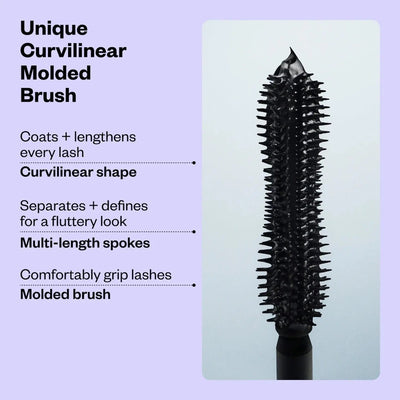 Kosas  Soulgazer Lengthening Mascara + Lash Serum in 1 for Sensitive Eyes Mini Size    