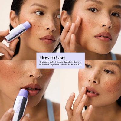 Kosas Impressionist Multistick Cream Blush Stick + Lip Color    