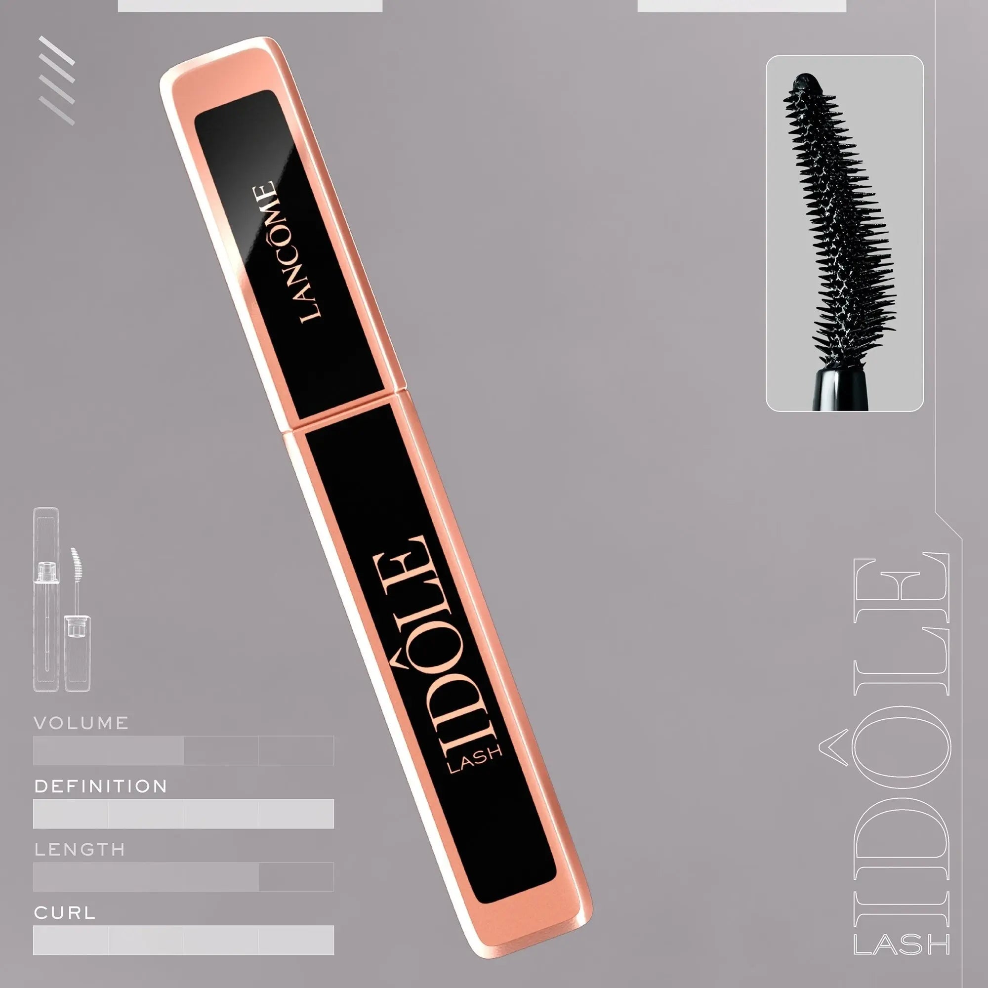 Lancôme Lash Idole Mascara, Khol Liner and Mini Bifacil Set    