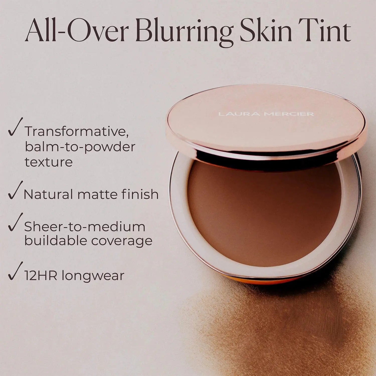 Laura Mercier  Tinted Blur Balm Skin Tint with Peptides    