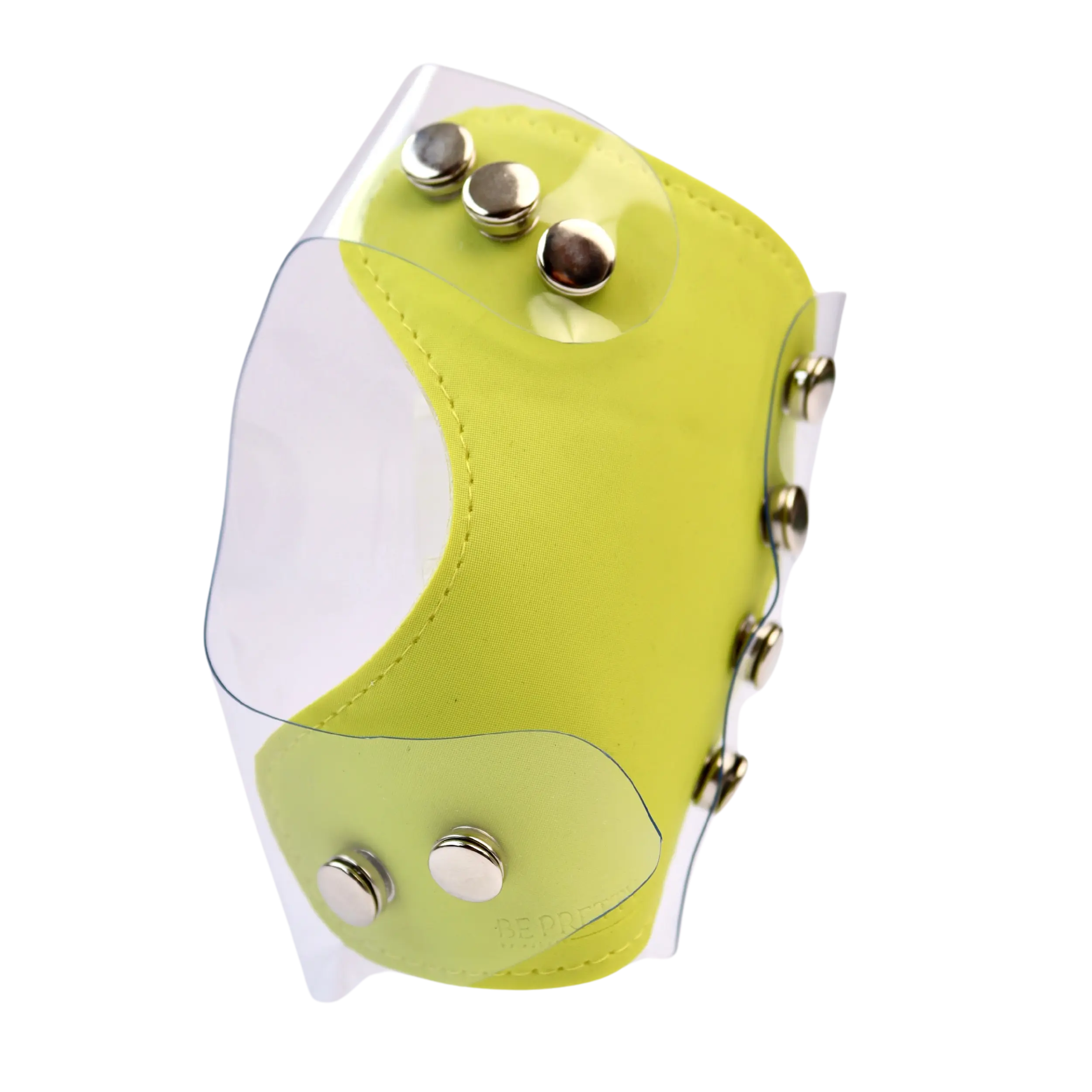 Lime Green Satin Glovey    