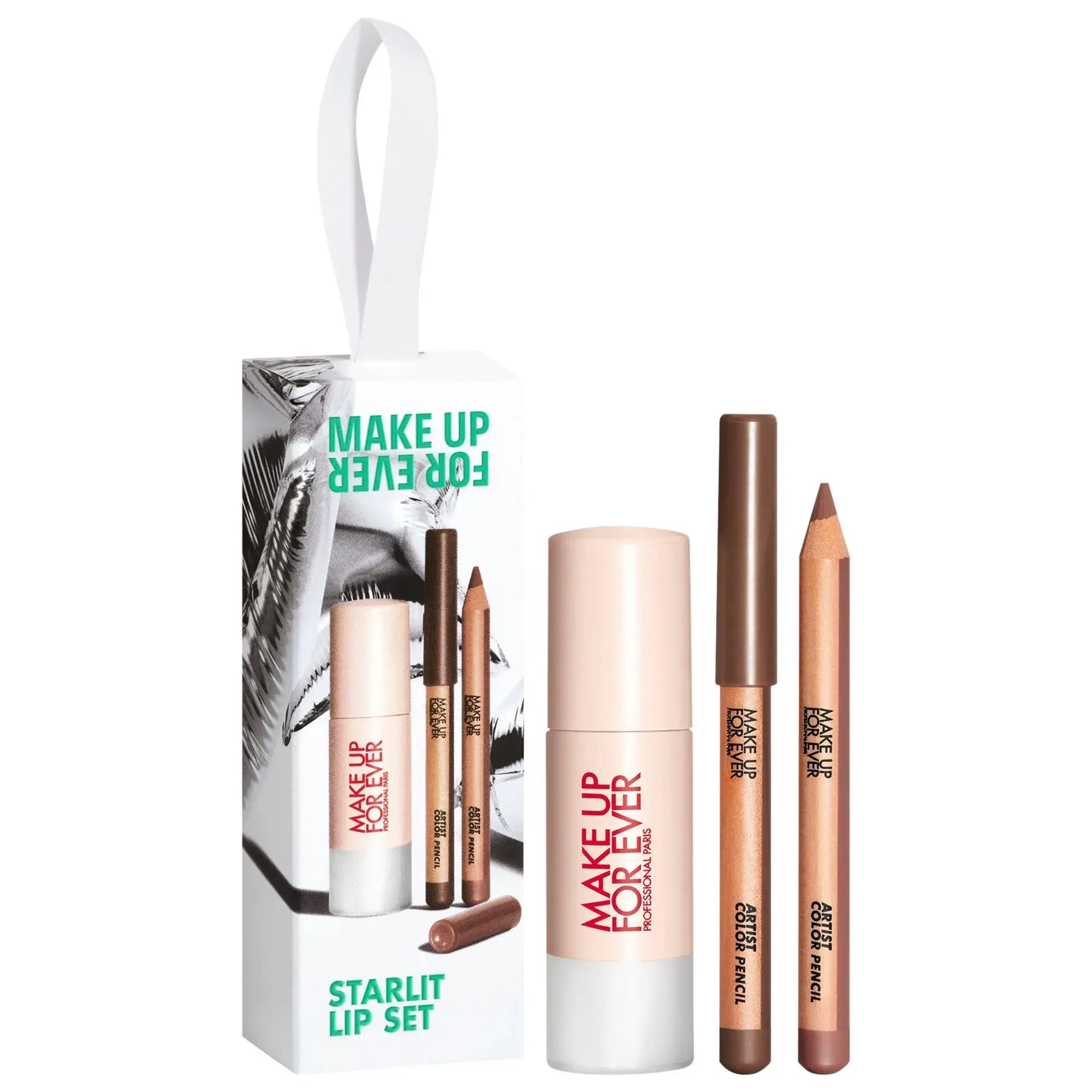 MAKE UP FOR EVER - Mini Artist Color Lip Pencils & Super Boost Gloss Trio    