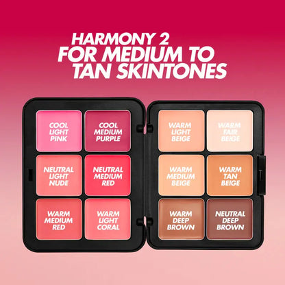Makeup For Ever HD SKIN FACE ESSENTIALS PALETTE - HARMONY 2 (Medium)    
