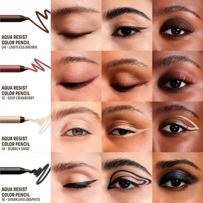 Makeup For ever Aqua Resist Color Pencil Set 4pcs    