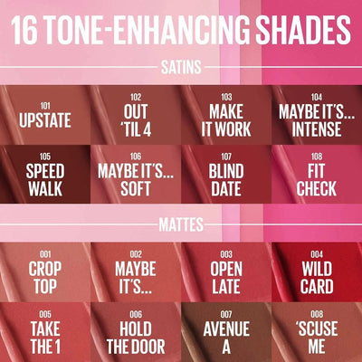 Maybelline Moisturizing Serum Lipstick    