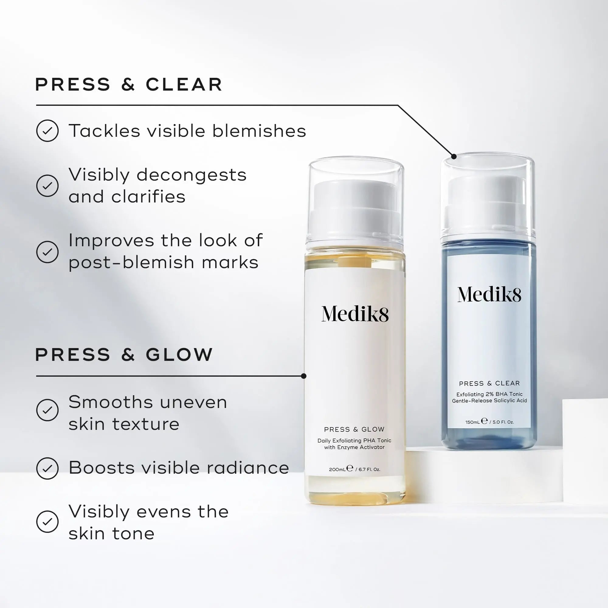 Medik8 Press and Glow Tonic 200ml    