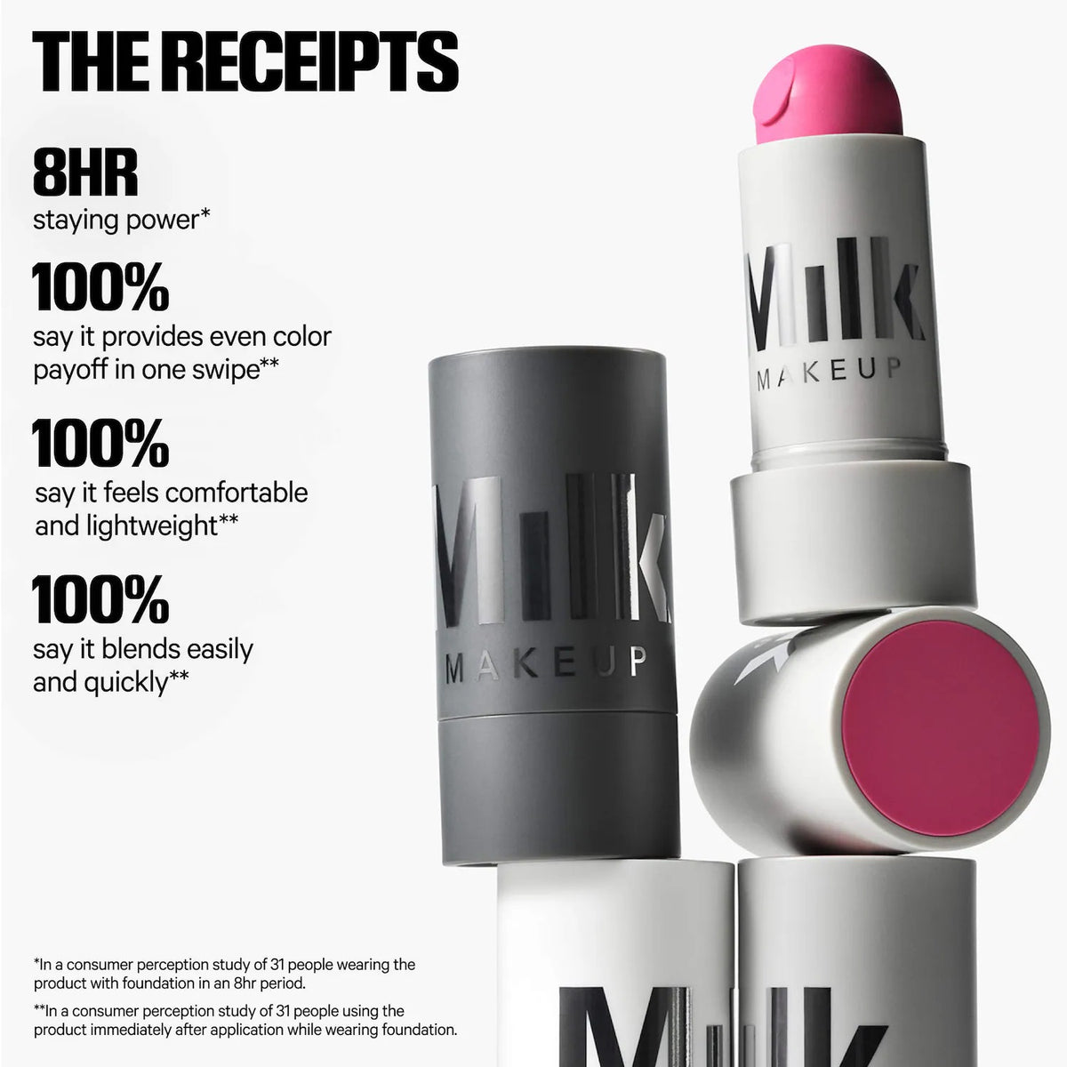 Milk Makeup Lip + Cheek Blush Color Cream Stick    