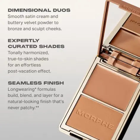 Morphe Cheek Thrills Bronze & Tone Duo    