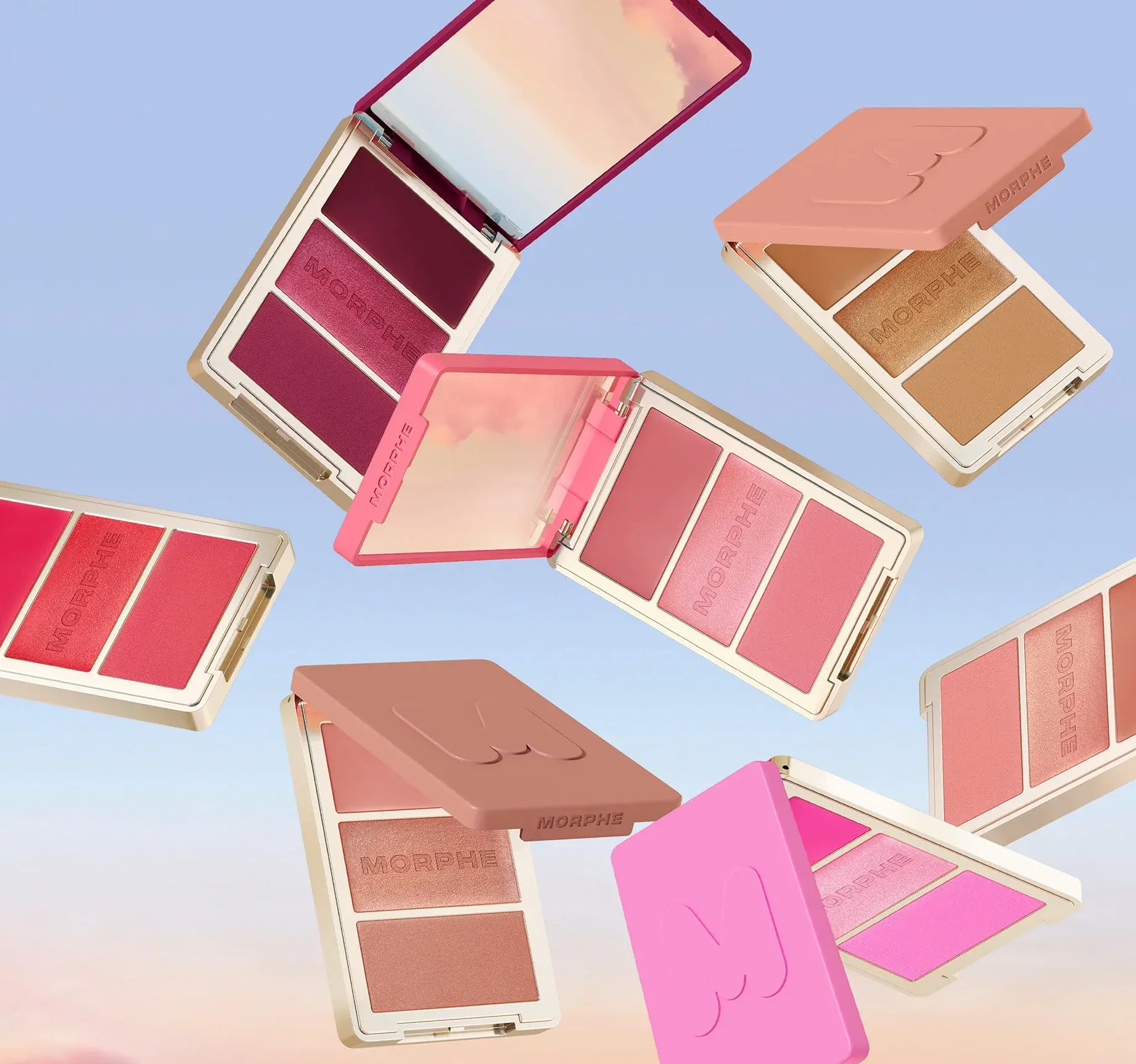 Morphe Cheek Thrills Multi-Finish Face Trio    