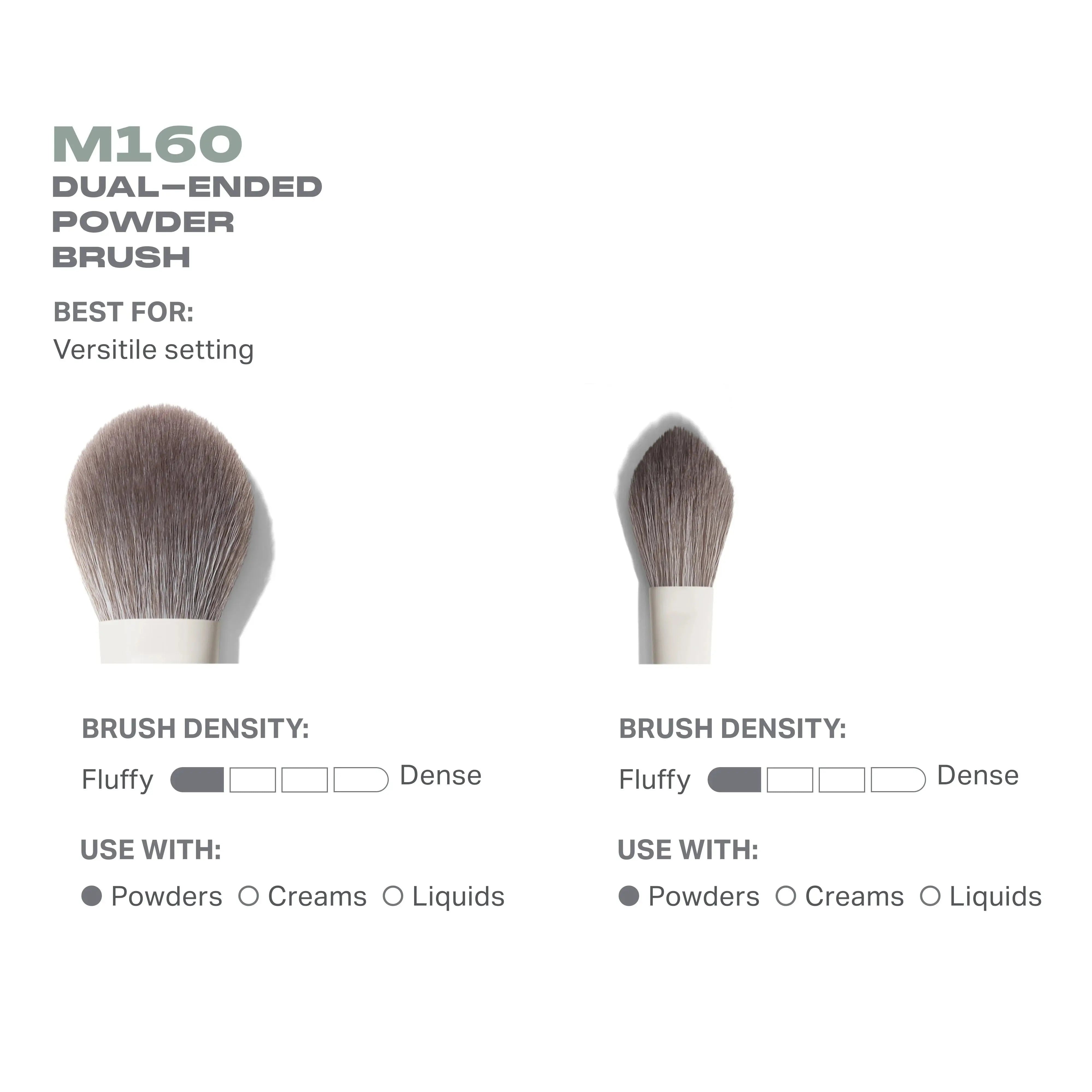 Morphe M160 Dual-Ended Powder Brush    