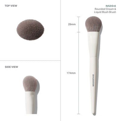 Morphe M282 Rounded Cream & Liquid Highlight Brush    