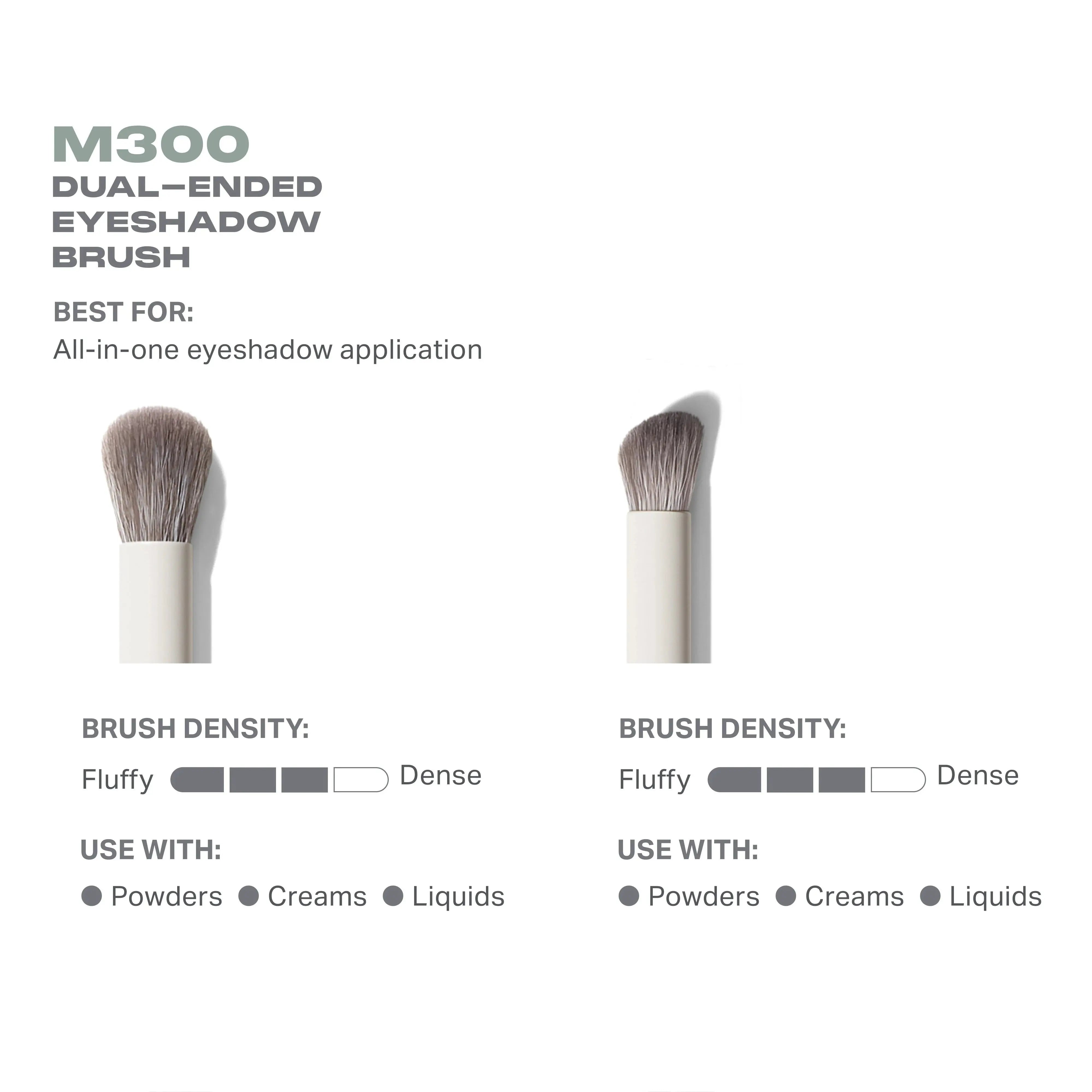 Morphe M300 Dual-Ended Eyeshadow Brush    