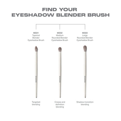 Morphe M333 Large Rounded Blender Eyeshadow Brush    