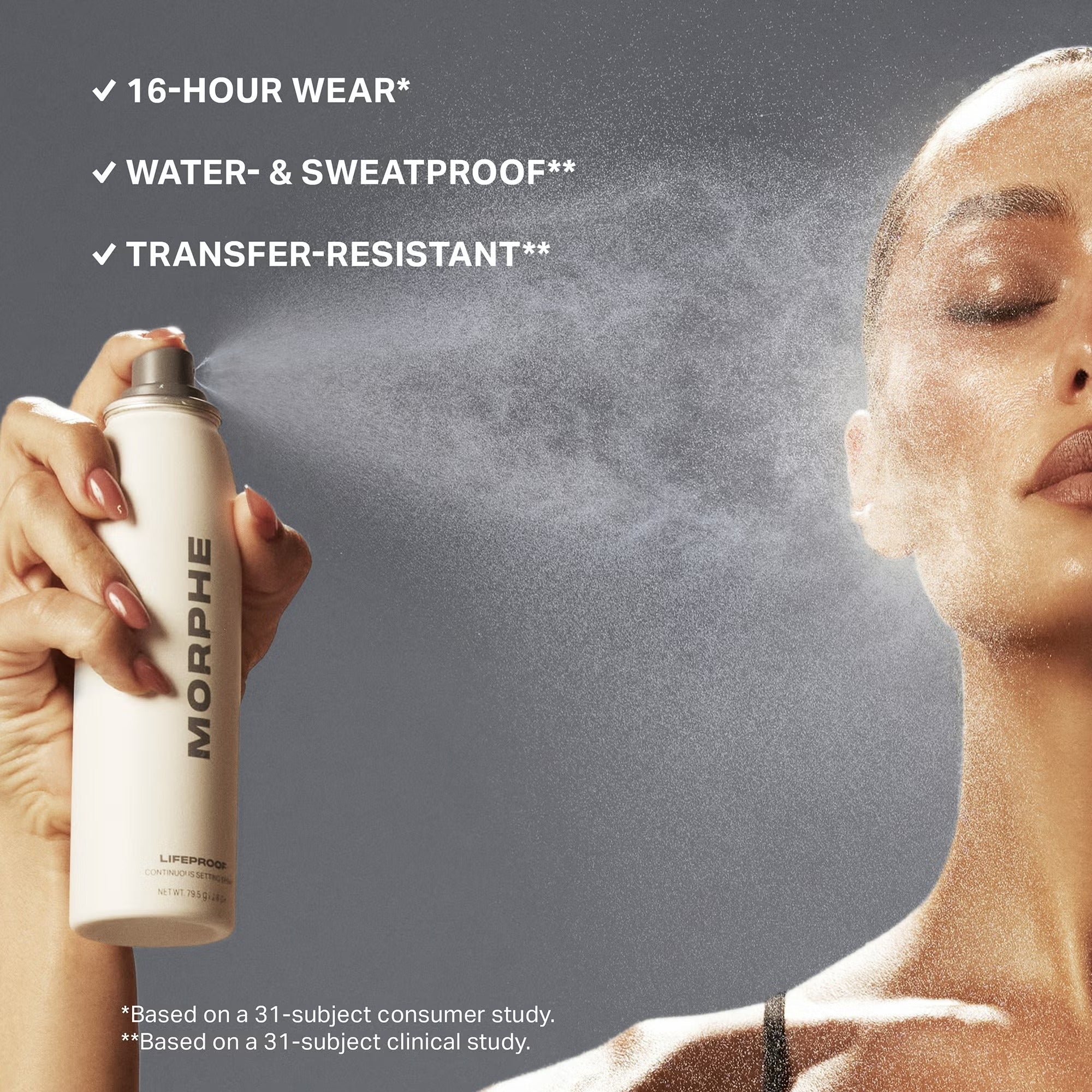 Morphe Lifeproof Continuous Setting Mist    