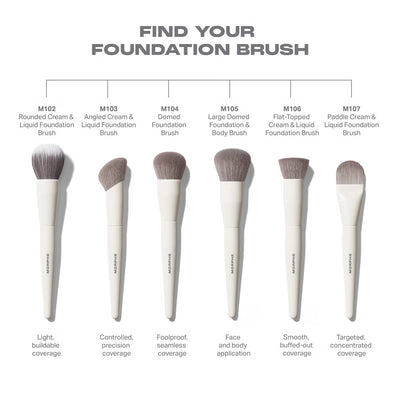 Morphe M107 Paddle Cream & Liquid Foundation Brush    