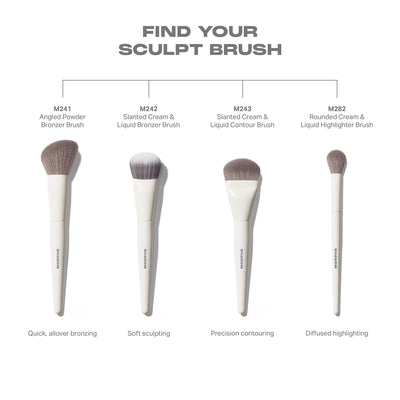 Morphe M282 Rounded Cream & Liquid Highlight Brush    