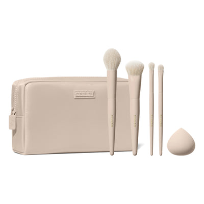 Morphe Oat Latte 5-Piece Face & Eye Brush Set    