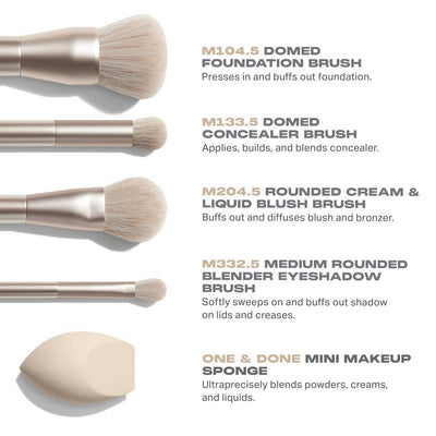 Morphe Riches Come True 5-Piece Brush & Tool Set    