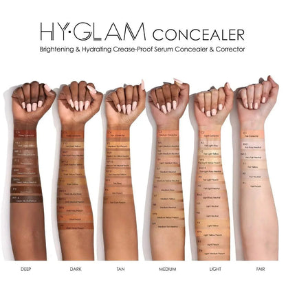 NATASHA DENONA - Hy-Glam Brightening & Hydrating Medium to Full Coverage Crease Proof Serum Concealer    