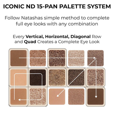NATASHA DENONA Tan Eyeshadow Palette    