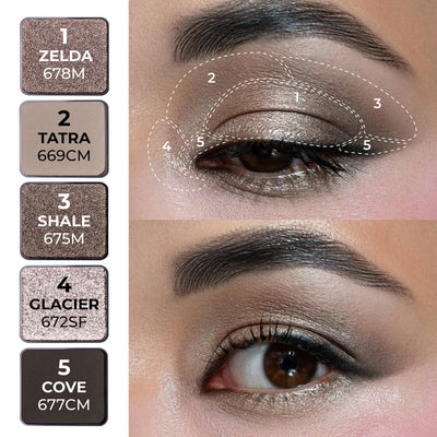 NATASHA DENONA I Need a Cool Eyeshadow Palette    