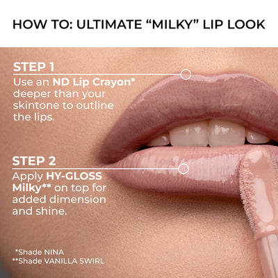 NATASHA DENONA HY-GLOSS Milky Tinted Lip Gloss Balm    