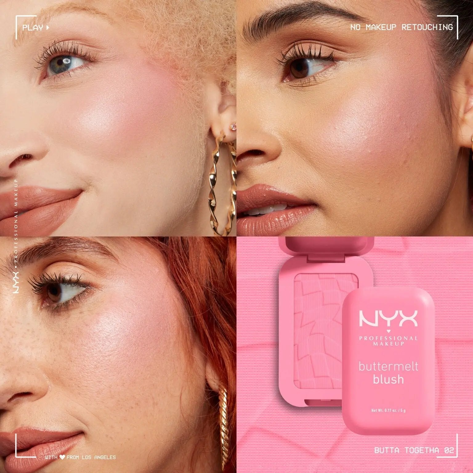 NYX Professional BUTTERMELT BLUSH    