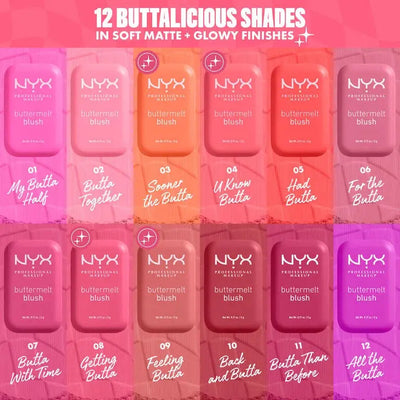 NYX BUTTERMELT BLUSH    