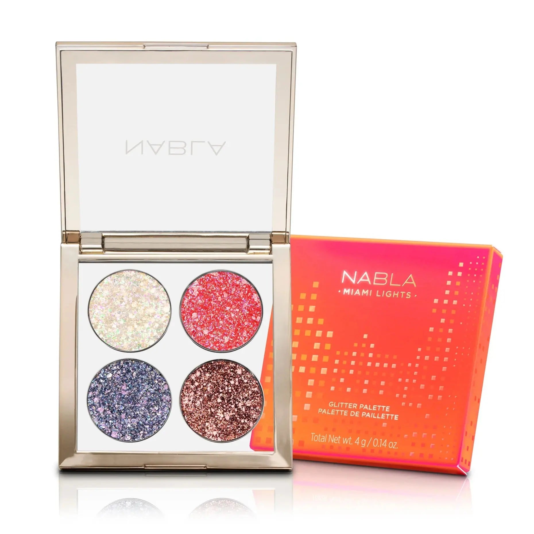 Nabla  Miami Lights Glitter Palette    