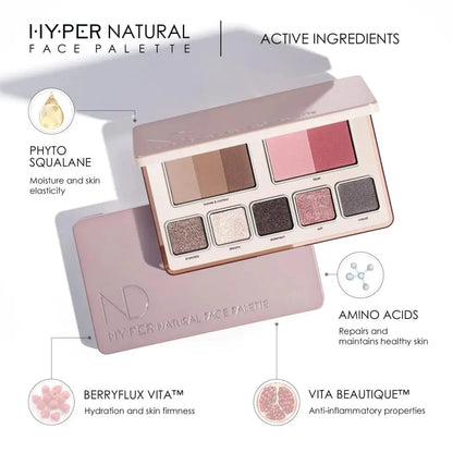 Natasha denona HY-PER NATURAL FACE PALETTE    