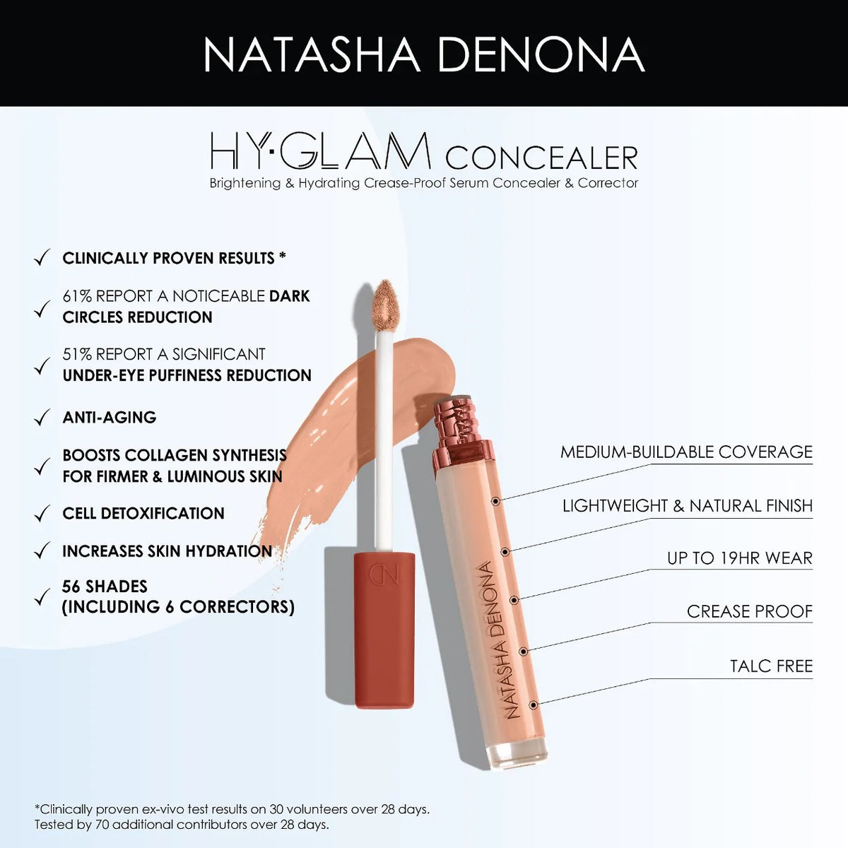 Natasha Denona Hy-Glam Correcting Concealer    