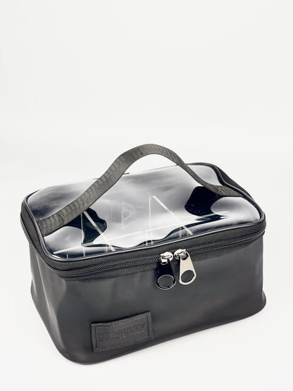 Noir Satin Pouch Petite    