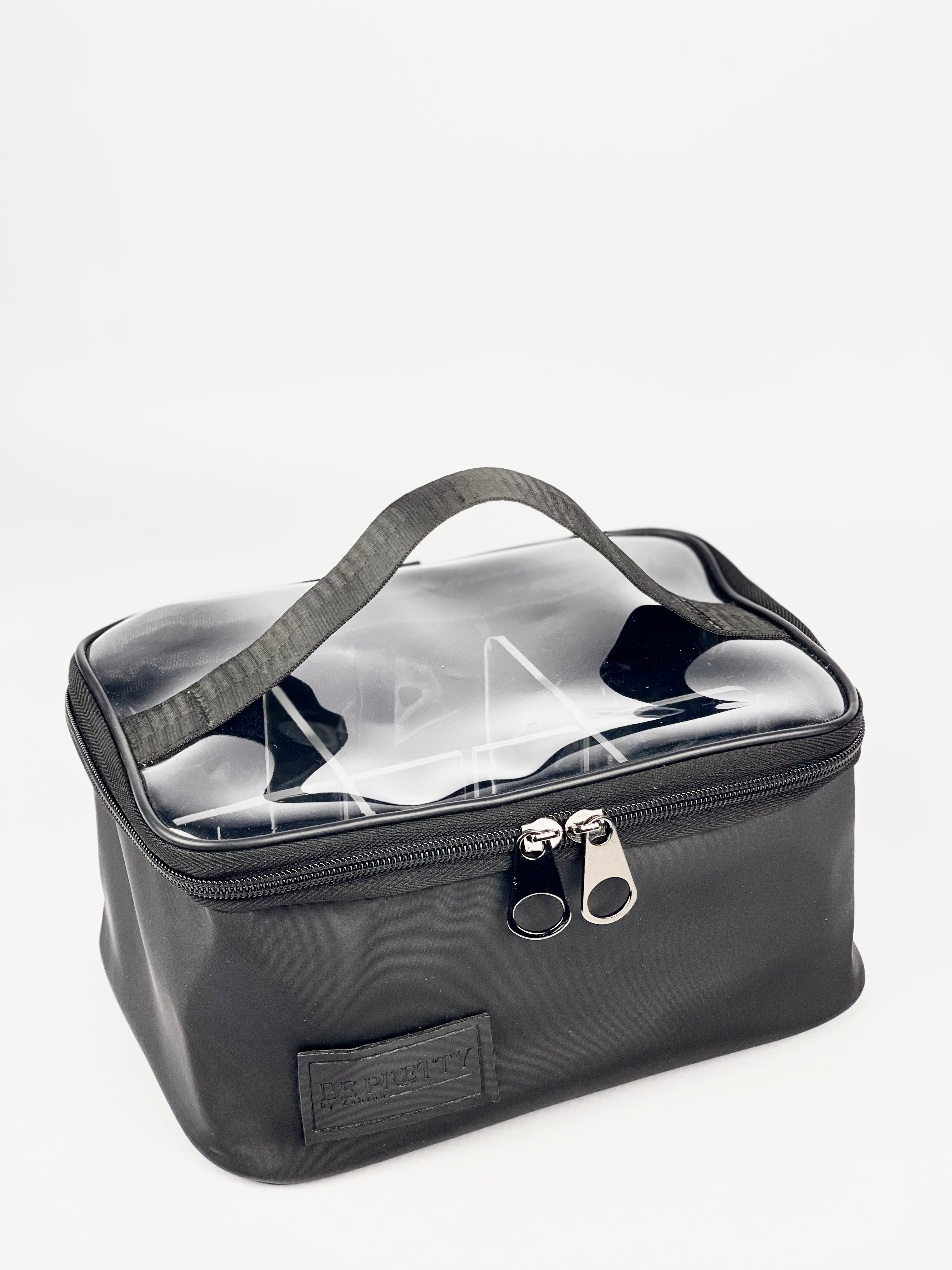 Noir Satin Pouch Petite    