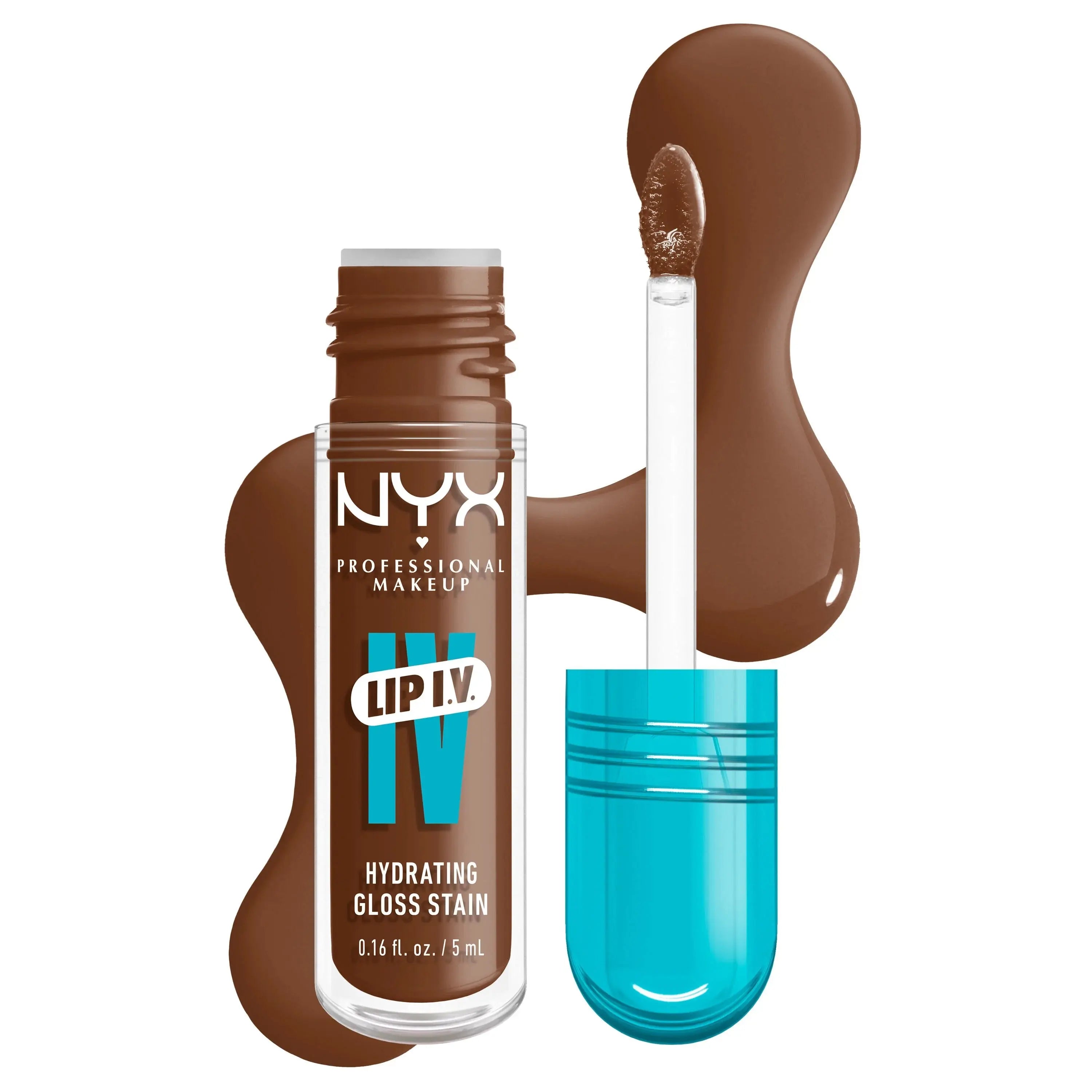 Nyx Professional Makeup Lip I.V. Hydrating Lip Gloss Stain   SPLASH N SPICE 