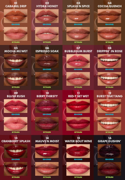 Nyx Professional Makeup Lip I.V. Hydrating Lip Gloss Stain    