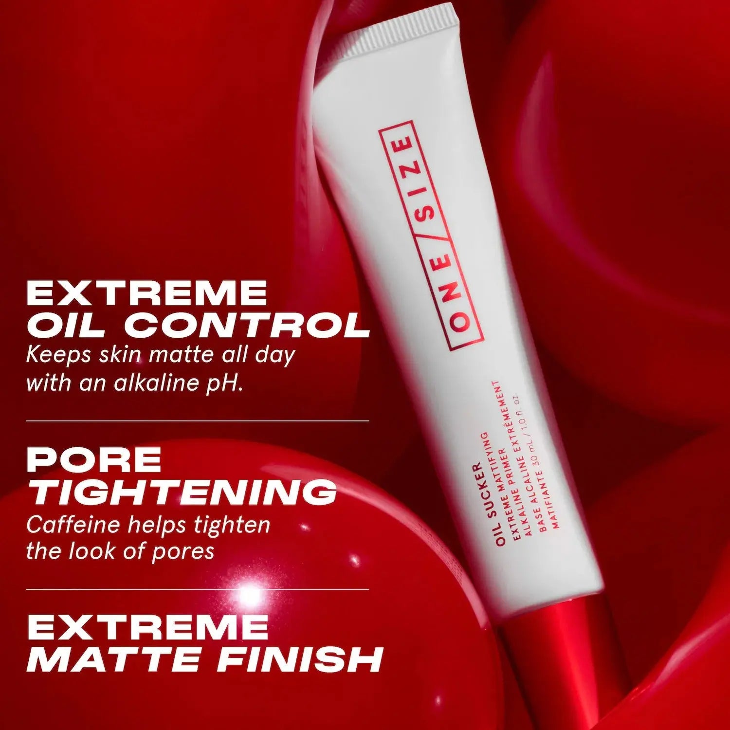 ONE SIZE by Patrick Starrr Oil Sucker Extreme Mattifying Alkaline Primer    