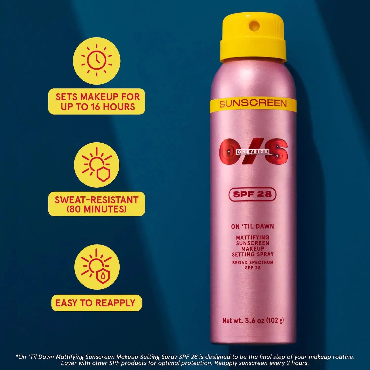 ONE/SIZE by Patrick Starrr On'Til Dawn Makeup Setting Spray with SPF 28    